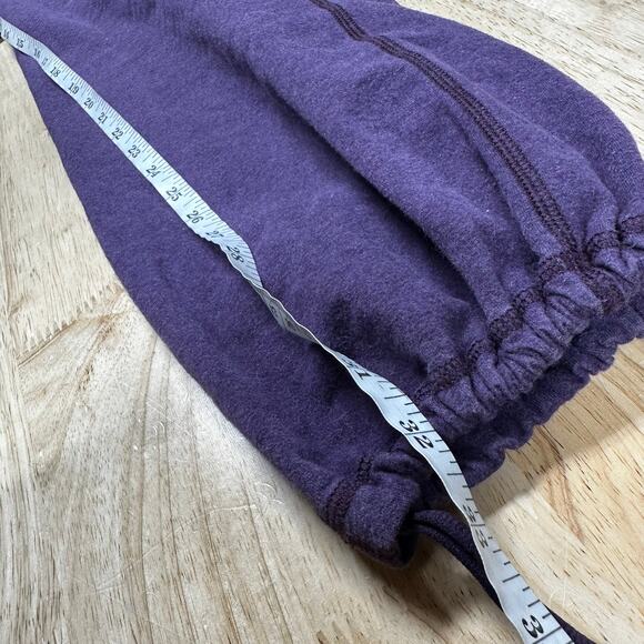 Lululemon Women's Size 4 Purple Dance Studio Cotton Blend Pants Good Condition - Picture 8 of 8